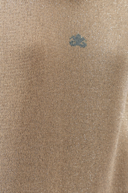 "Shine" dress | dark beige