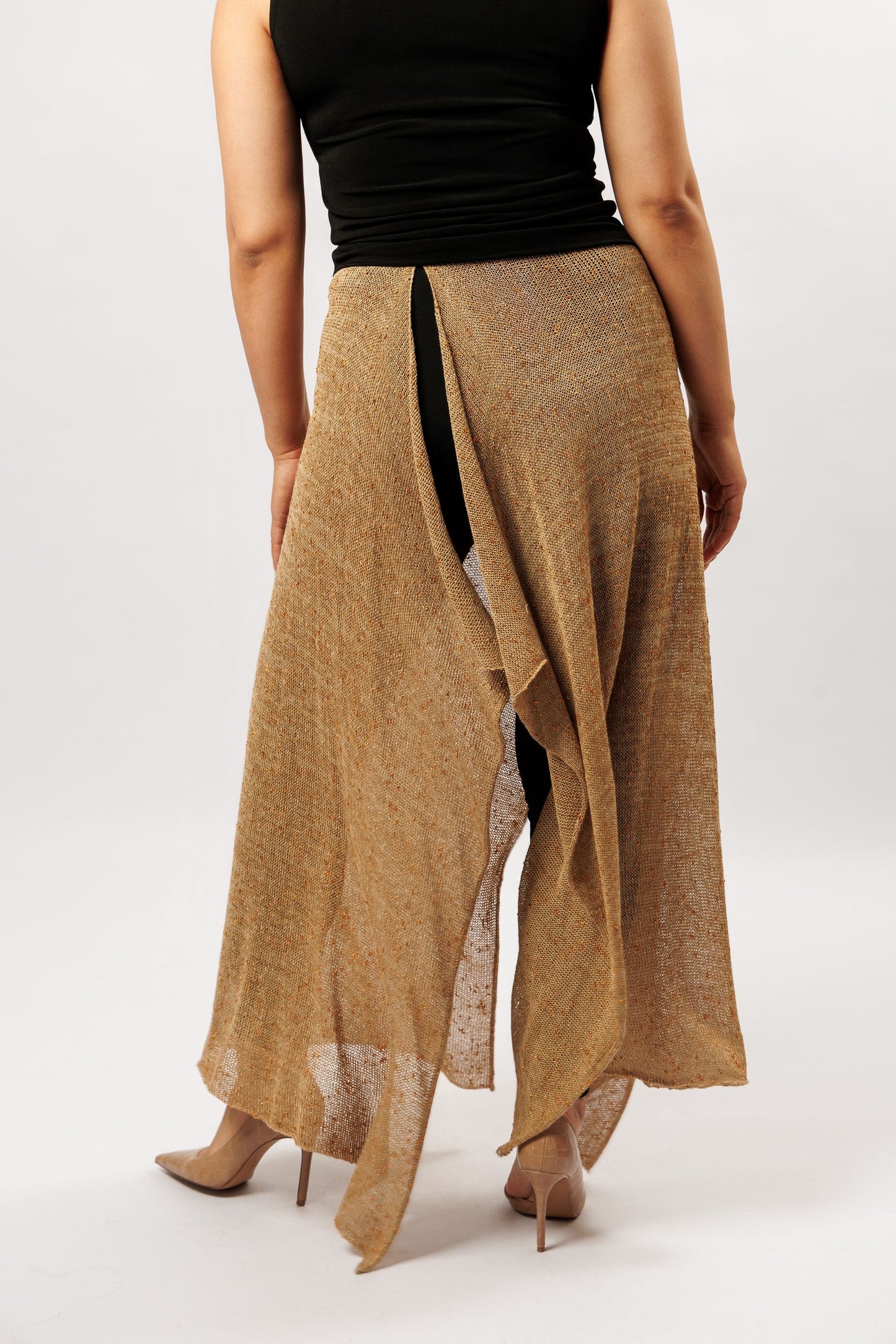  Kilt skirt  | copper and gold