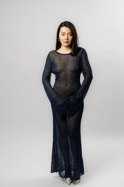 Tunic dress "Selena"  | electric blue