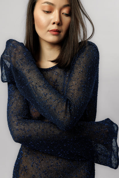 Tunic dress "Selena"  | electric blue