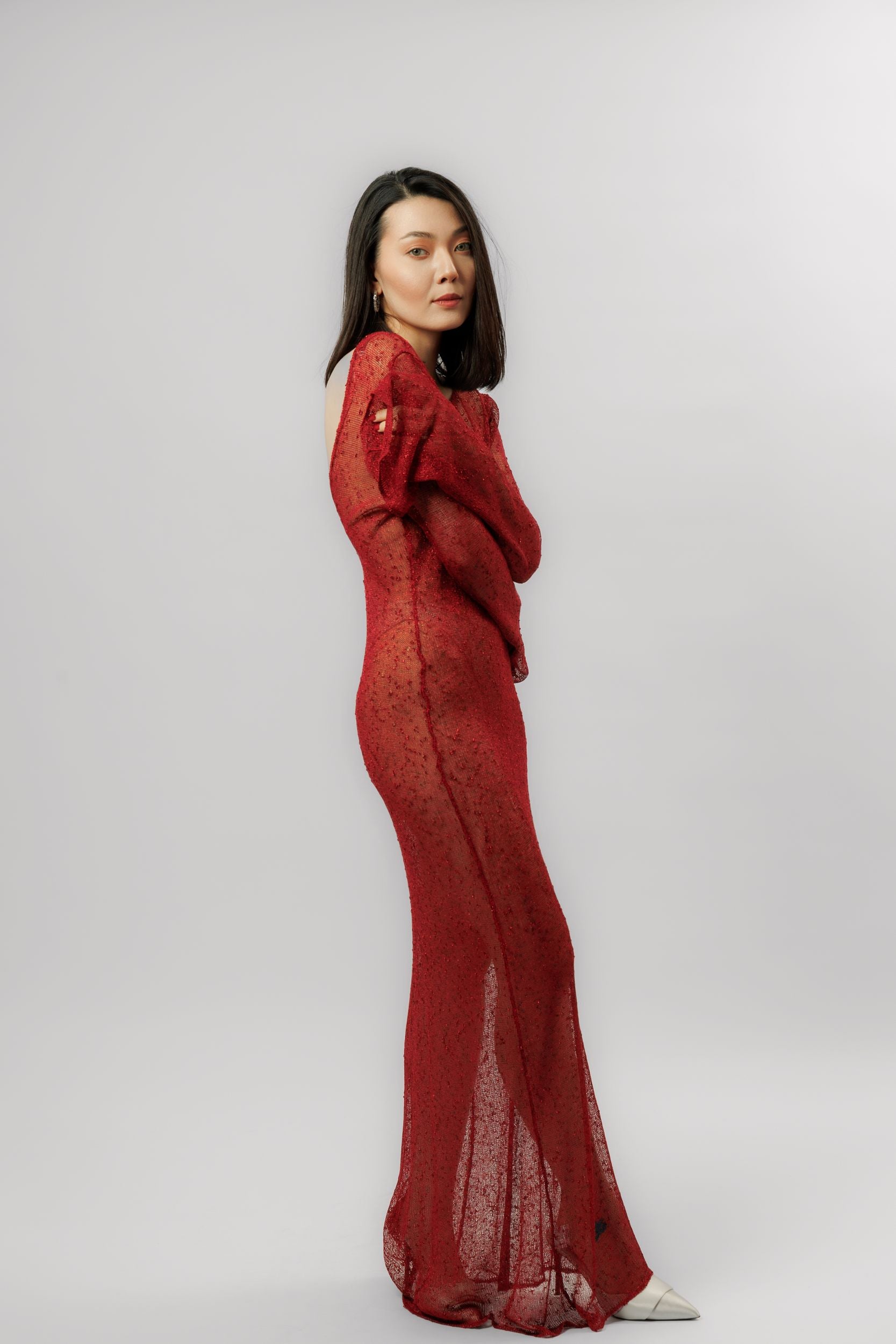 sheer tunic dress Khadi Tunic Dress