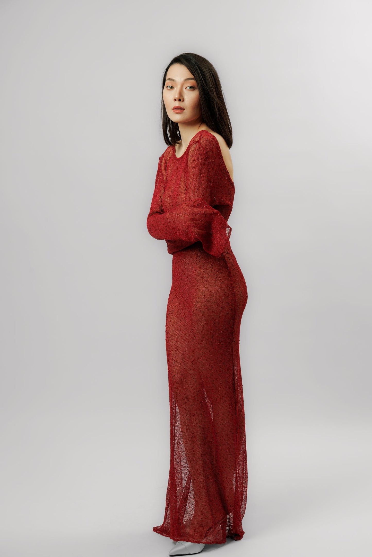 Tunic dress "Selena"  | red