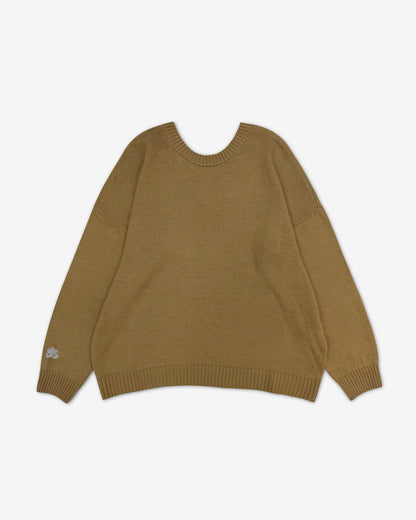 Свитер двухсторонний | светлая карамель