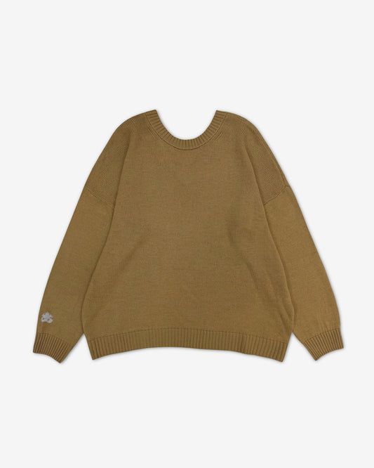 Свитер двухсторонний | светлая карамель