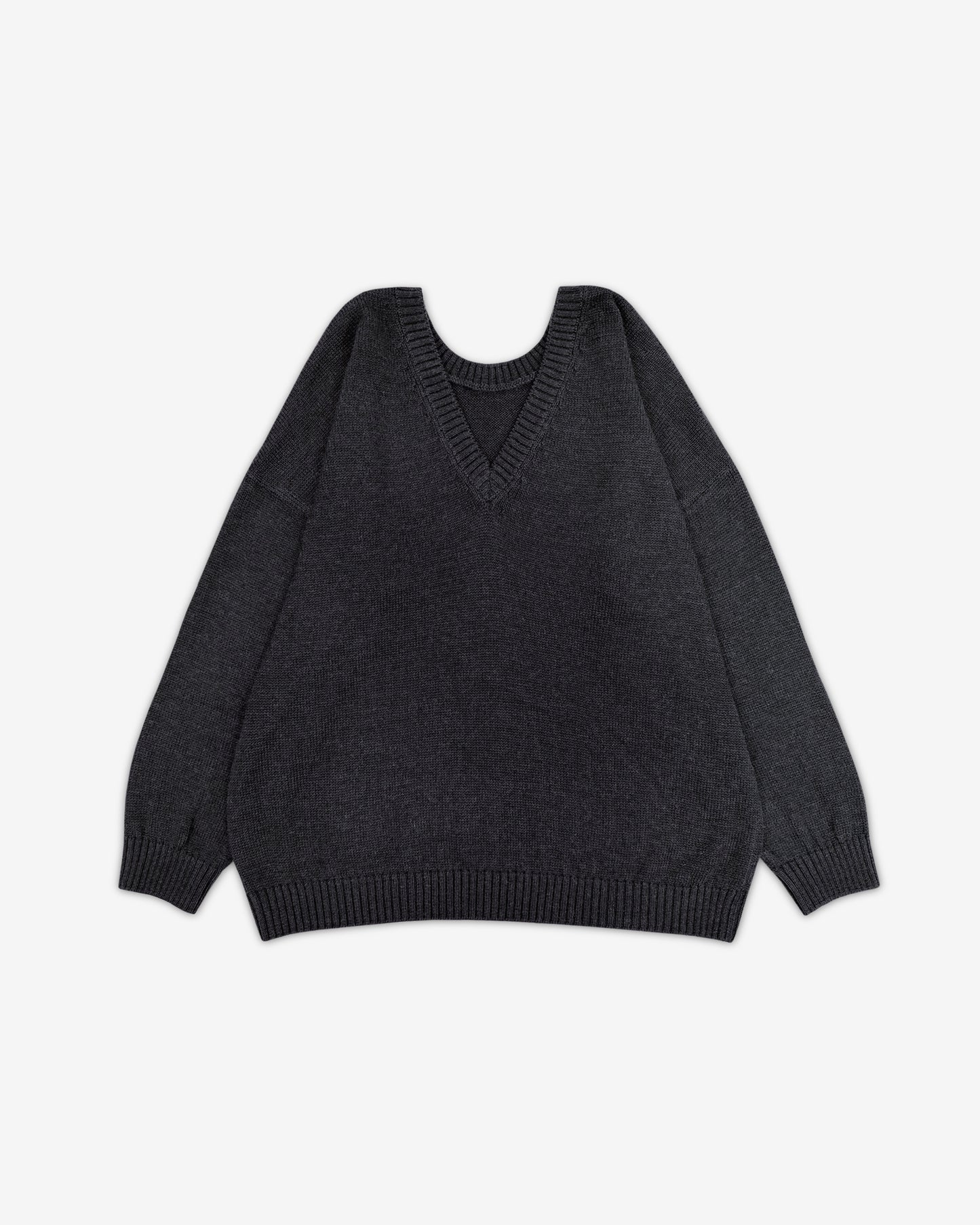 Свитер двухсторонний | кофе