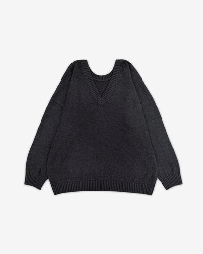 Свитер двухсторонний | кофе