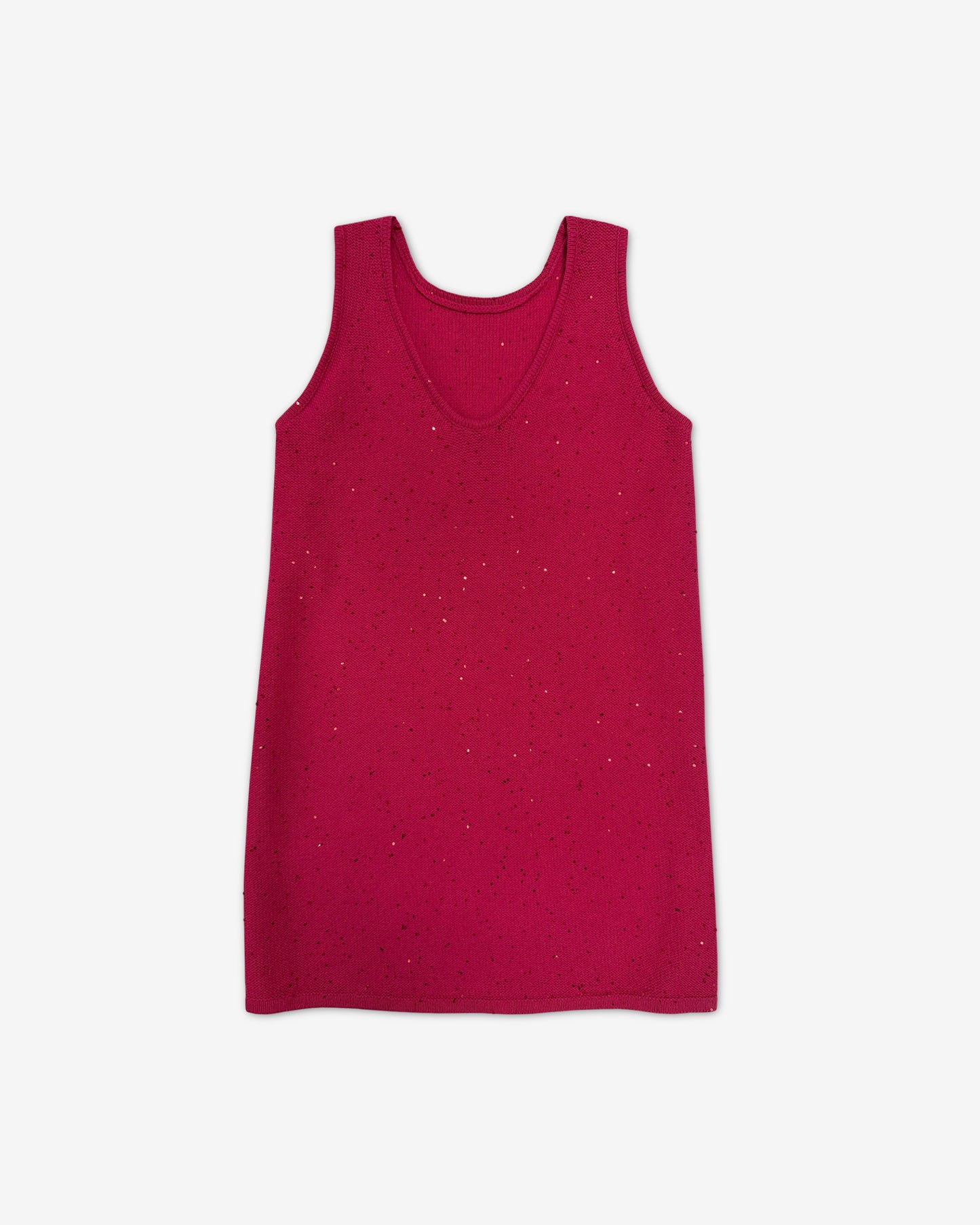 платье мини "Сияй" | фуксия