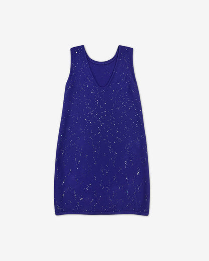 платье мини "Сияй" | фиолетовый