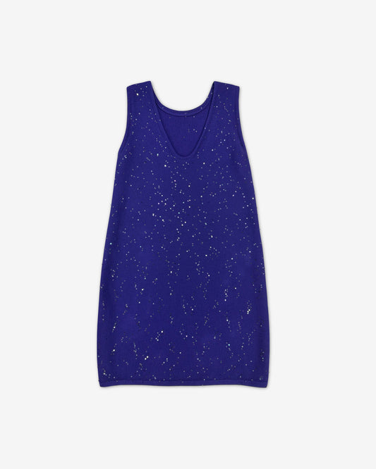 платье мини "Сияй" | фиолетовый