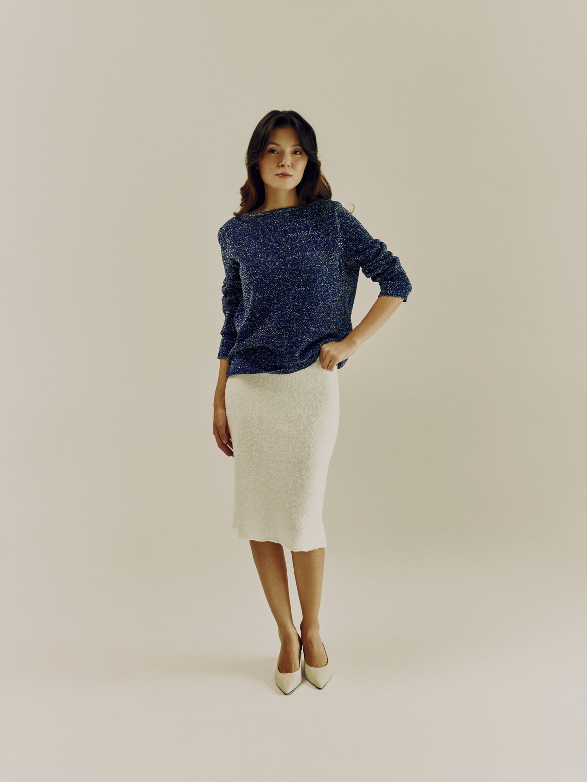 Mirage Long Sleeve Top | Blue