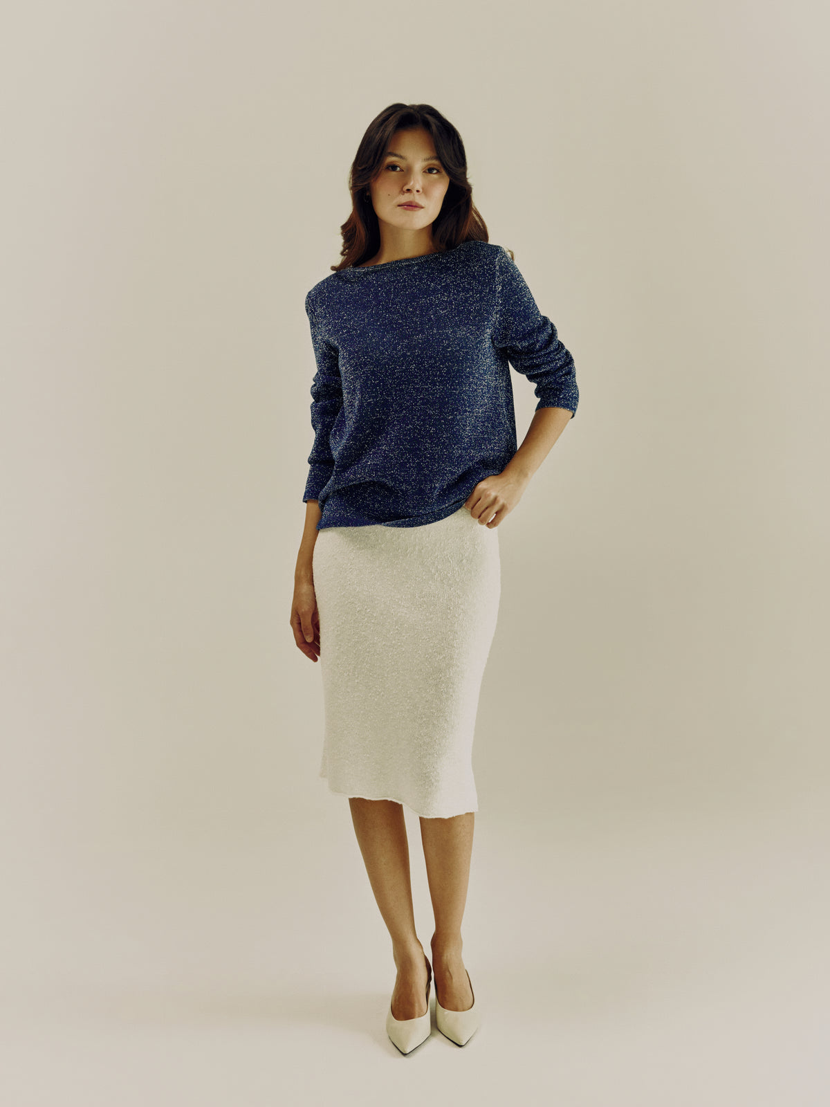 Mirage Long Sleeve Top | Blue