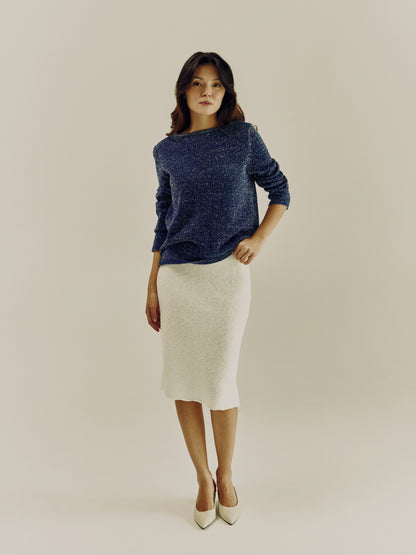Mirage Long Sleeve Top | Blue