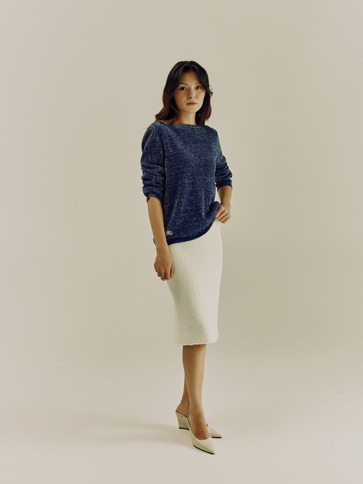 Mirage Long Sleeve Top | Blue