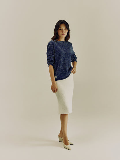 Mirage Long Sleeve Top | Blue