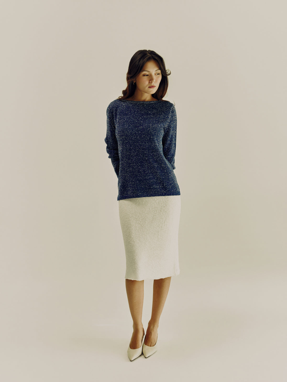 Mirage Long Sleeve Top | Blue