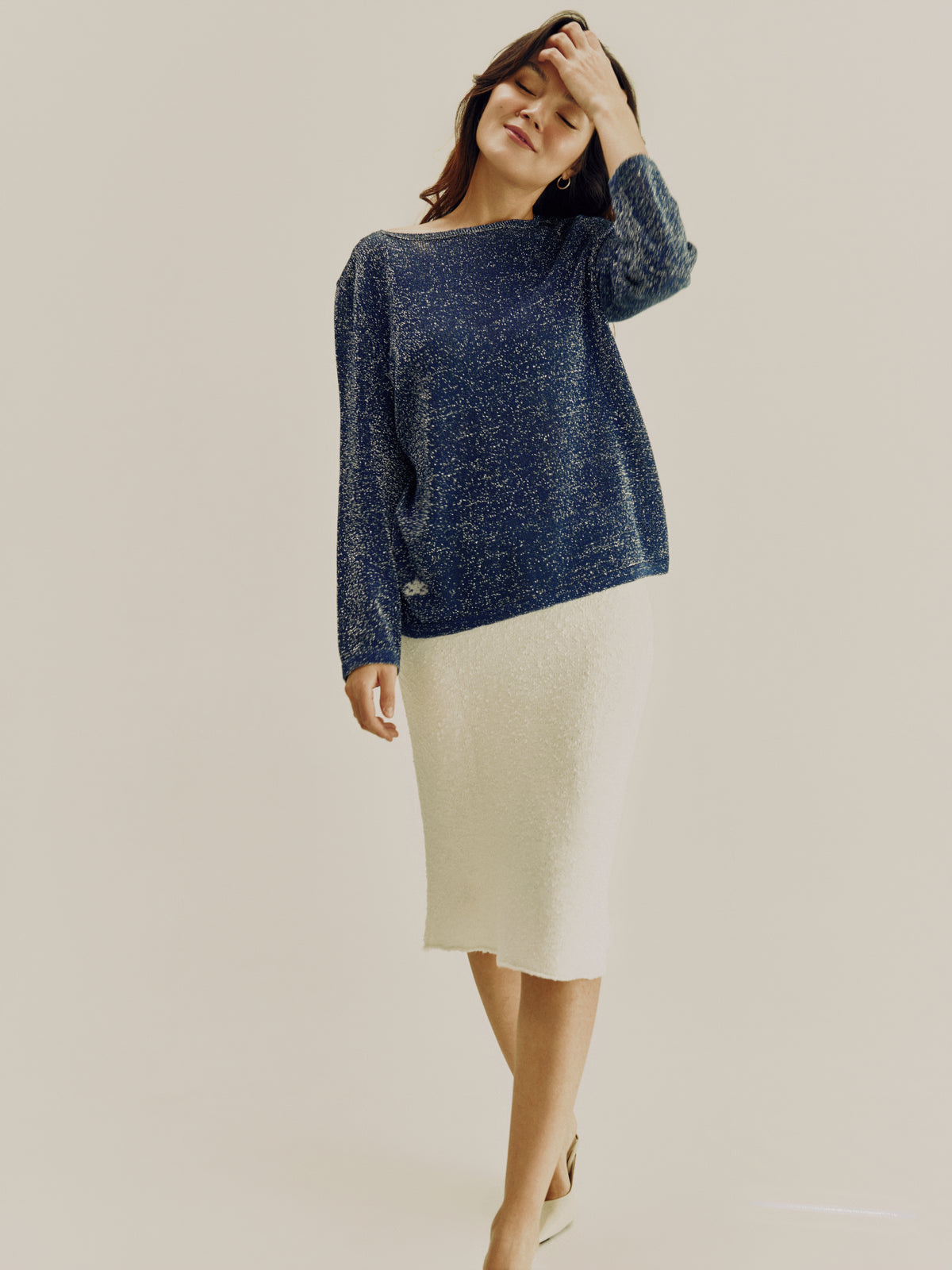 Mirage Long Sleeve Top | Blue
