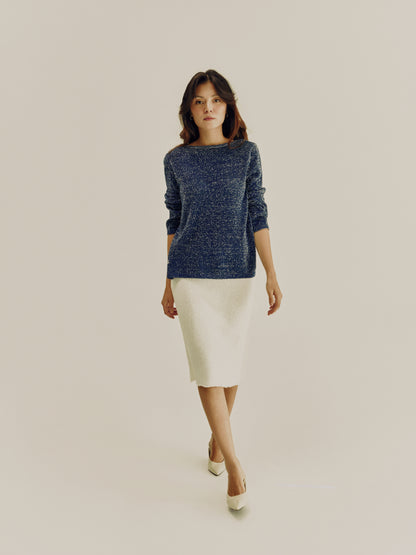 Mirage Long Sleeve Top | Blue