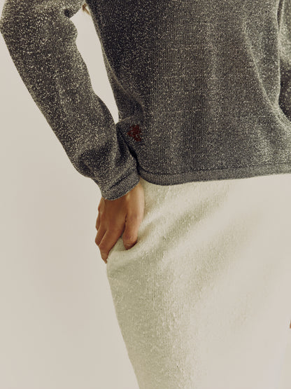 Mirage Long Sleeve Top | Graphite