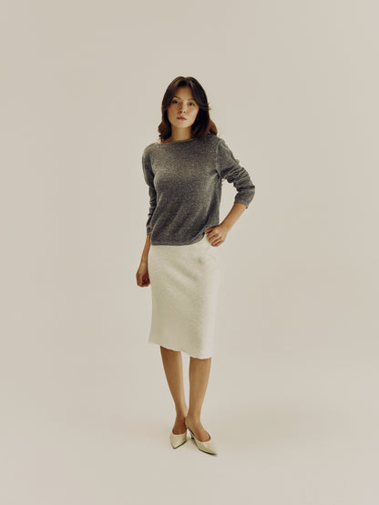 Mirage Long Sleeve Top | Graphite