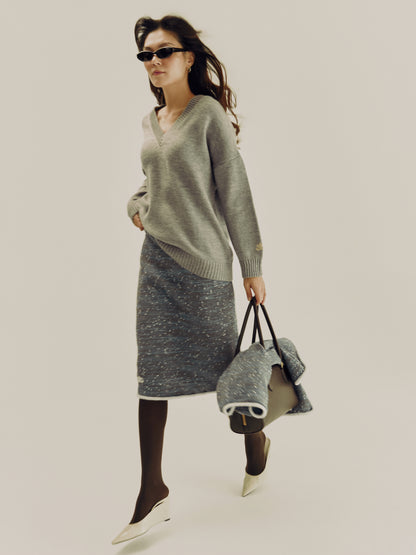 Reversible Sweater | Grey