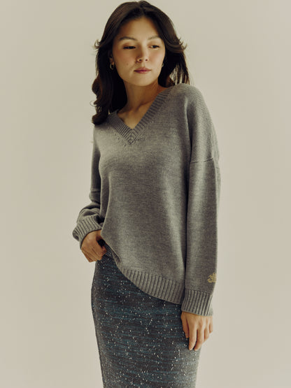 Reversible Sweater | Grey
