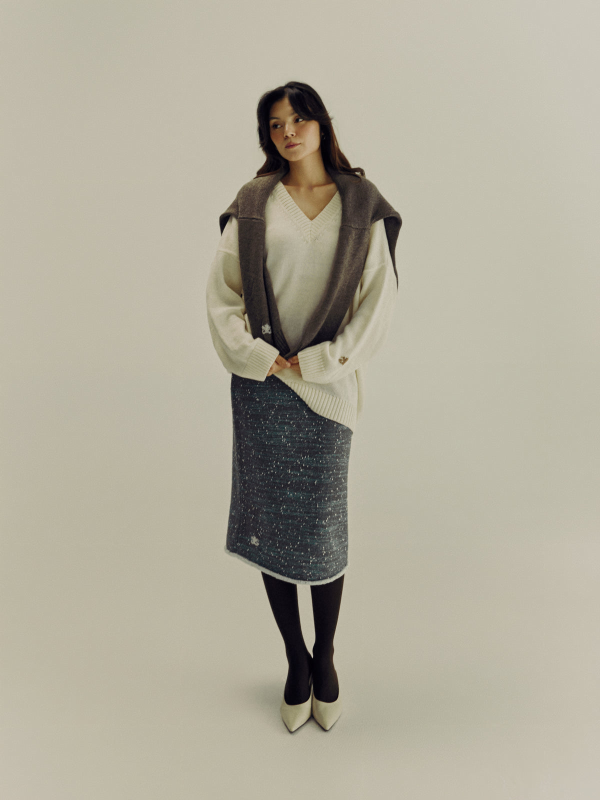 Reversible Sweater | Milk