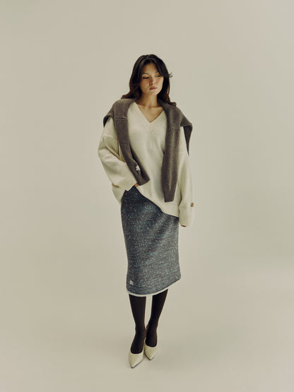 Reversible Sweater | Milk