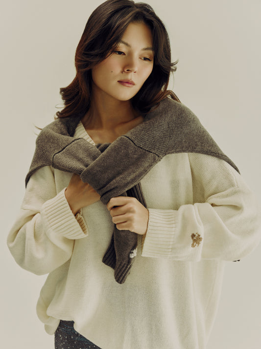 Reversible Sweater | Milk
