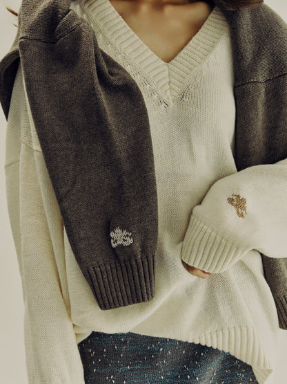Reversible Sweater | Milk