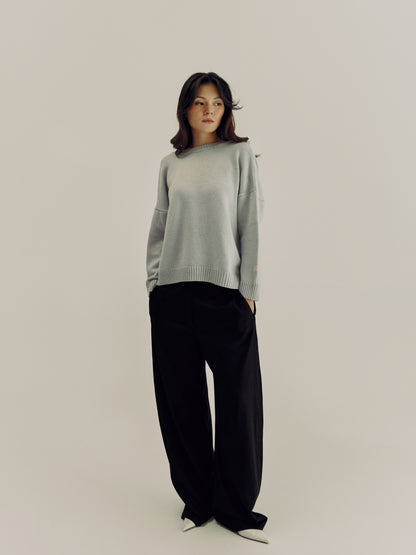 Zhanna Sweater | Light Blue