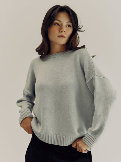 Zhanna Sweater | Light Blue