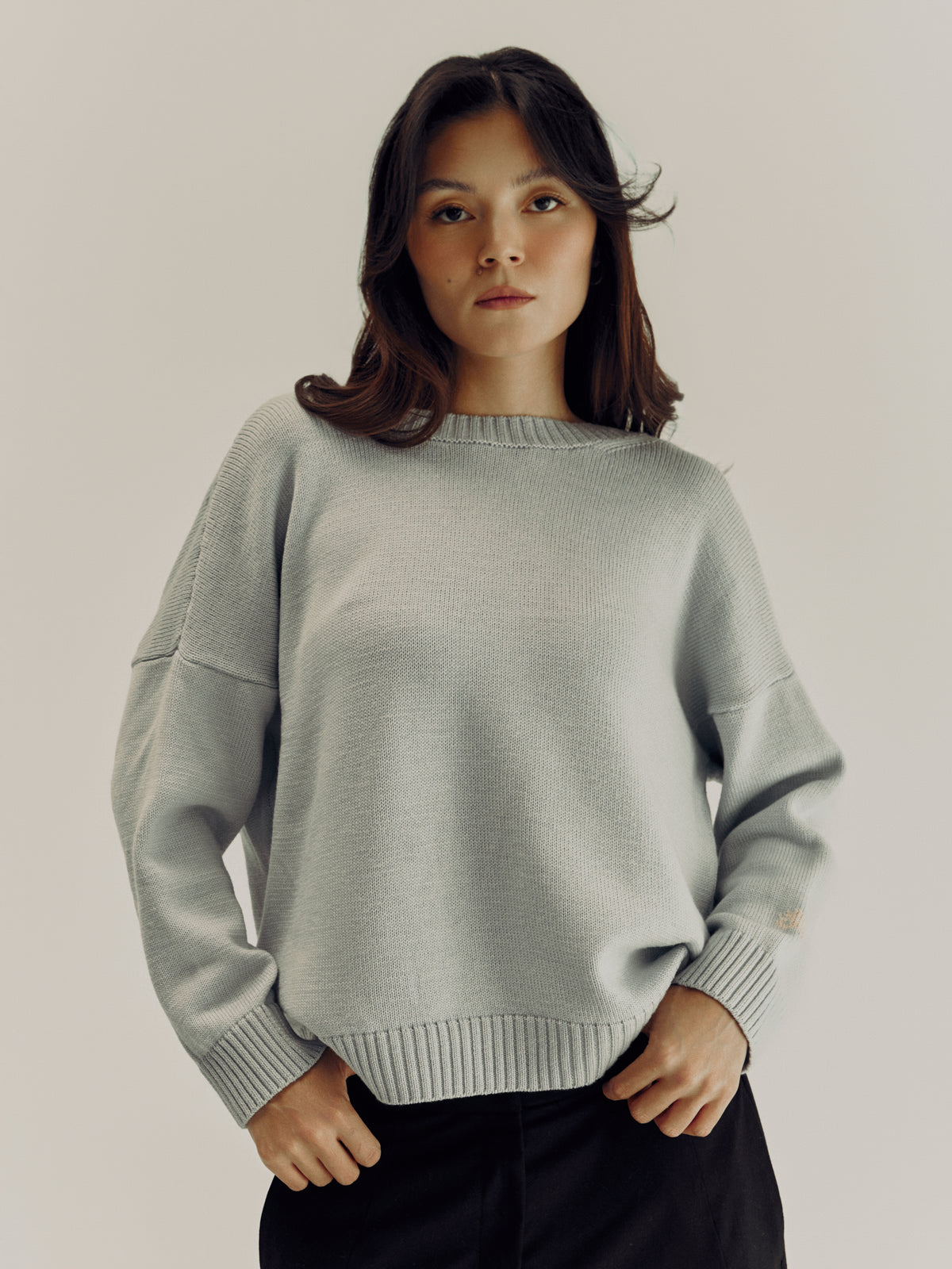 Zhanna Sweater | Light Blue