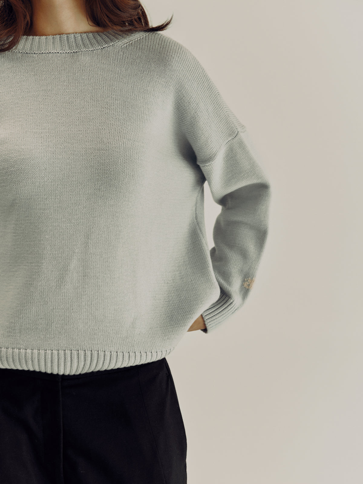Zhanna Sweater | Light Blue