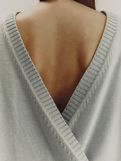 Zhanna Sweater | Light Blue