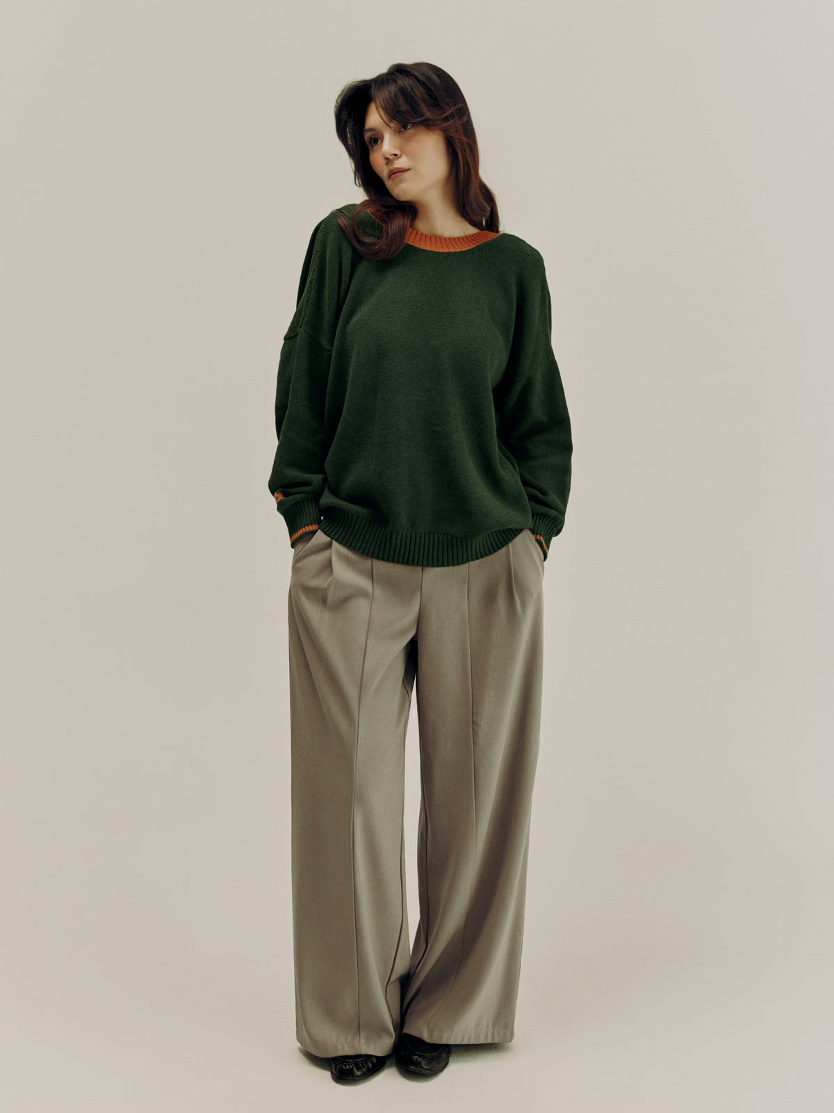 "Zhanna" Sweater | grey