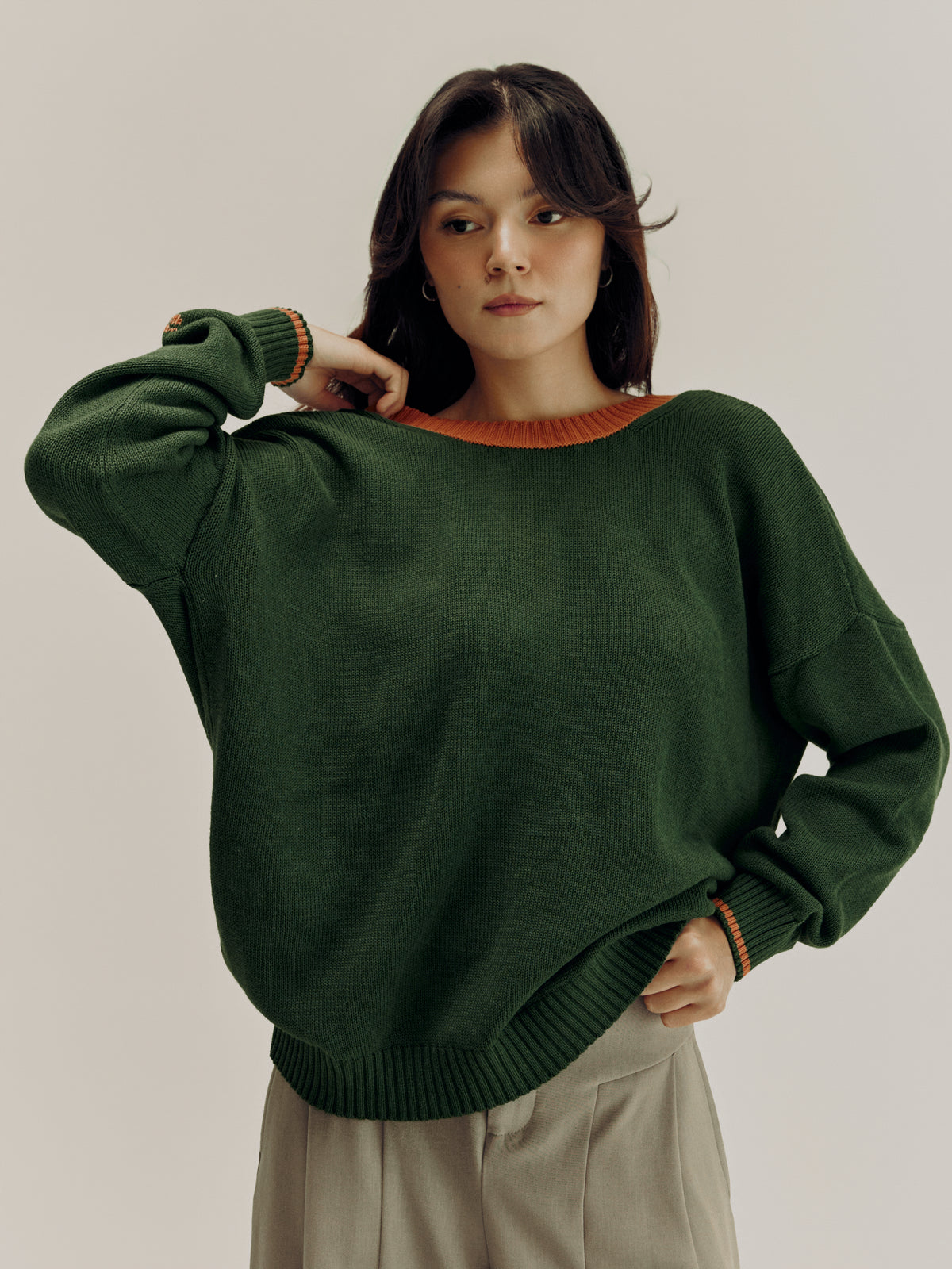 "Zhanna" Sweater | grey