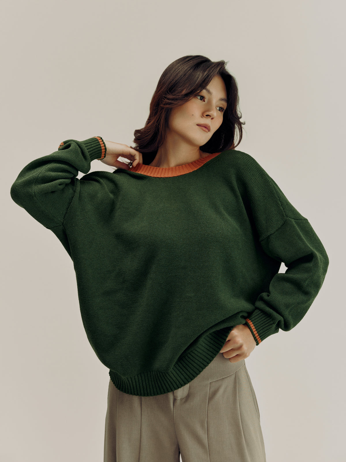 "Zhanna" Sweater | grey