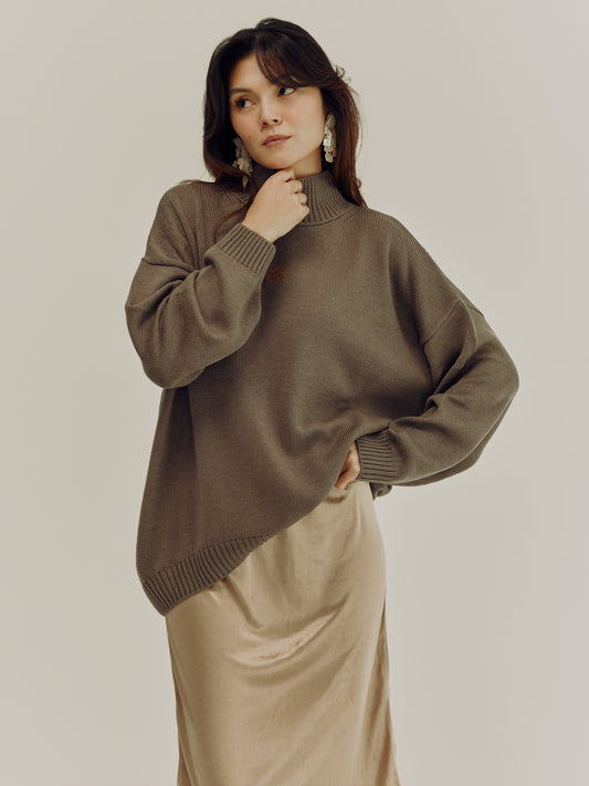 Turtleneck | taupe