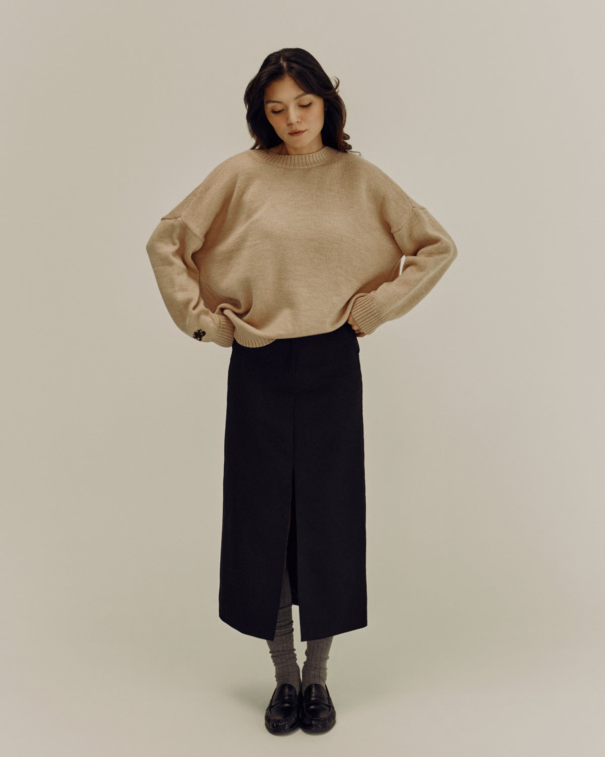 Zhanna Sweater | Beige