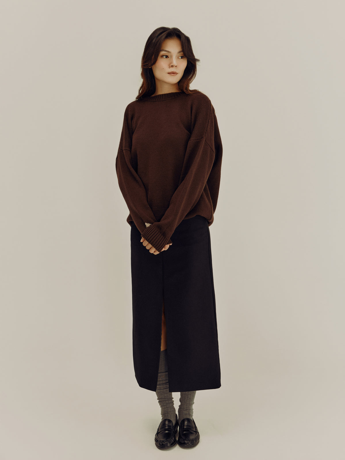 "Zhanna" Sweater | grey
