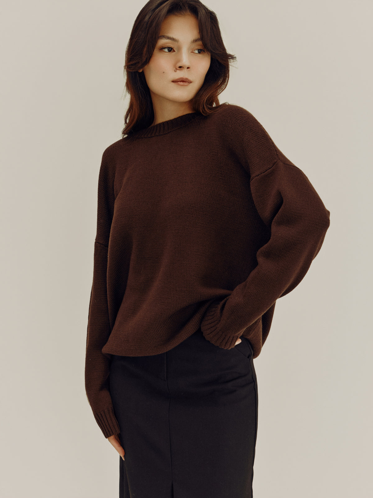 "Zhanna" Sweater | grey