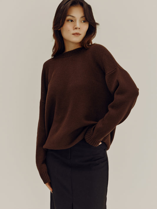 "Zhanna" Sweater | grey