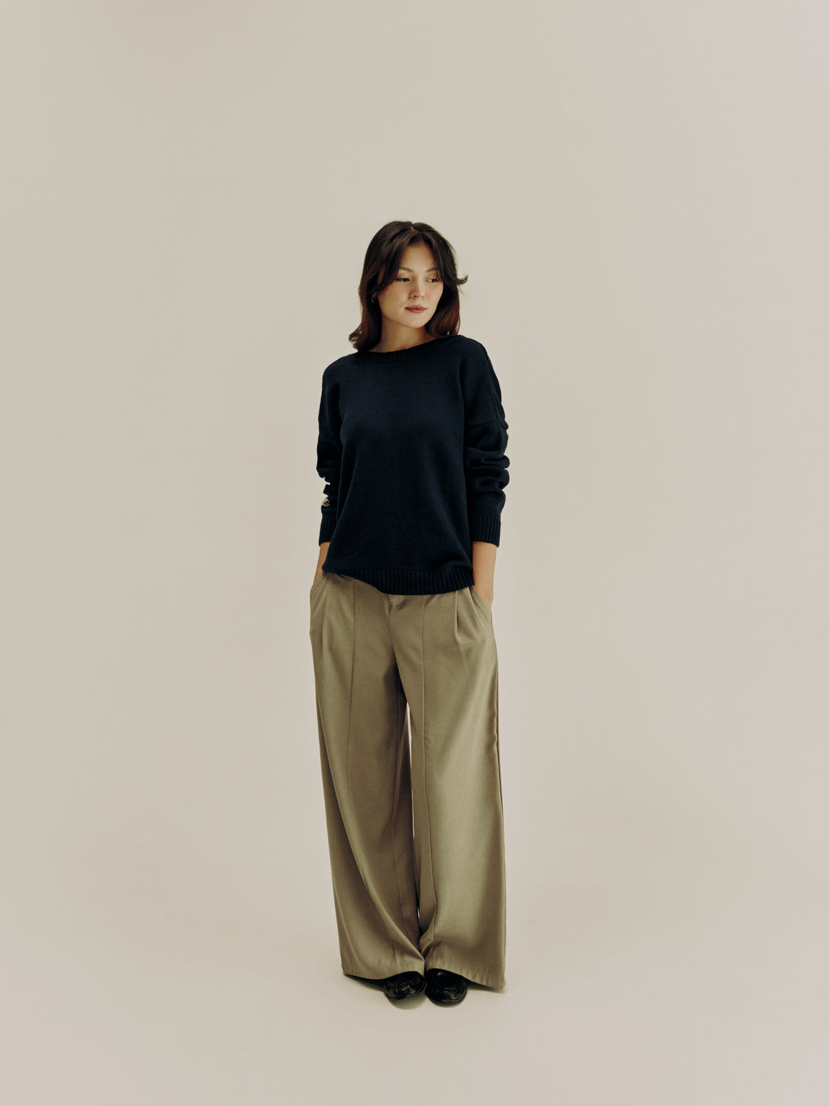 "Zhanna" Sweater | black