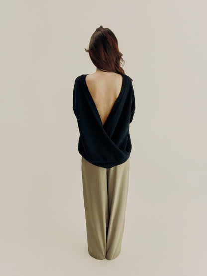 "Zhanna" Sweater | black