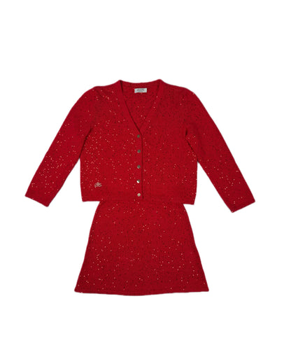 "Shine" set | red