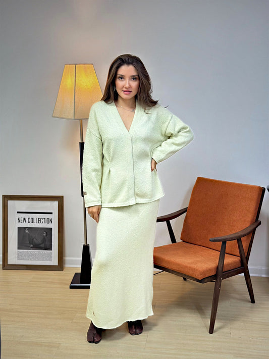 Костюм Elan | светлая фисташка