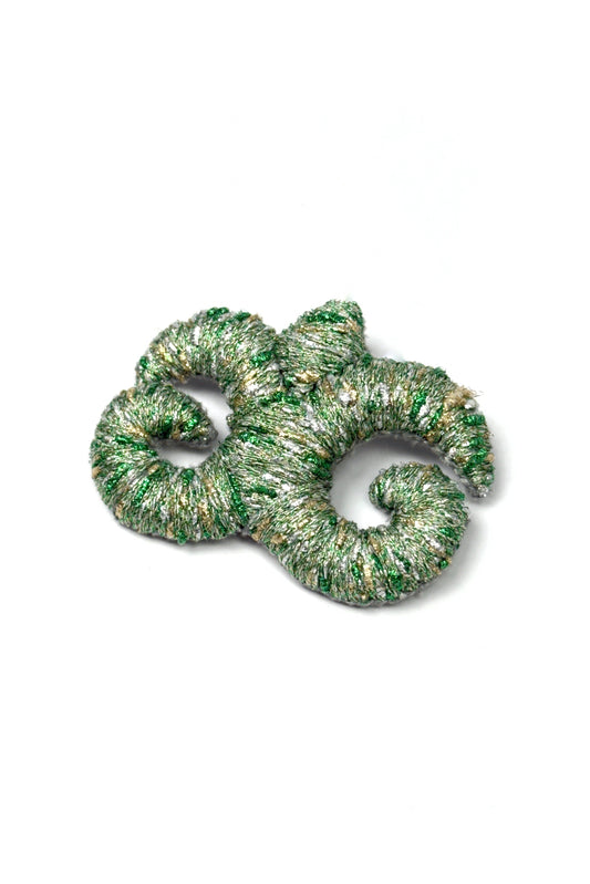 "Accel Erlanovna" Brooch | light green