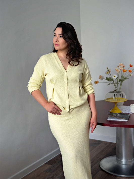 Костюм Elan | лимонный мусс