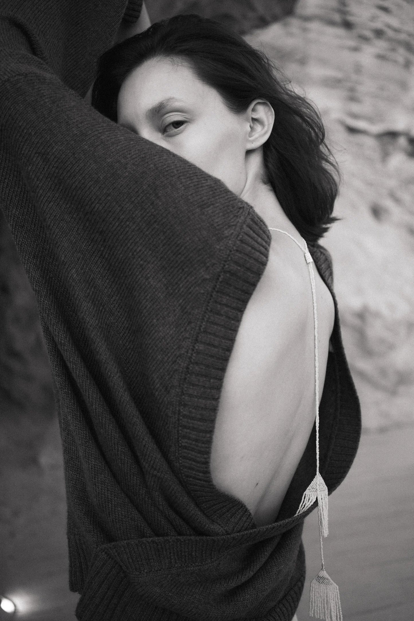 "Zhanna" Sweater | graphite