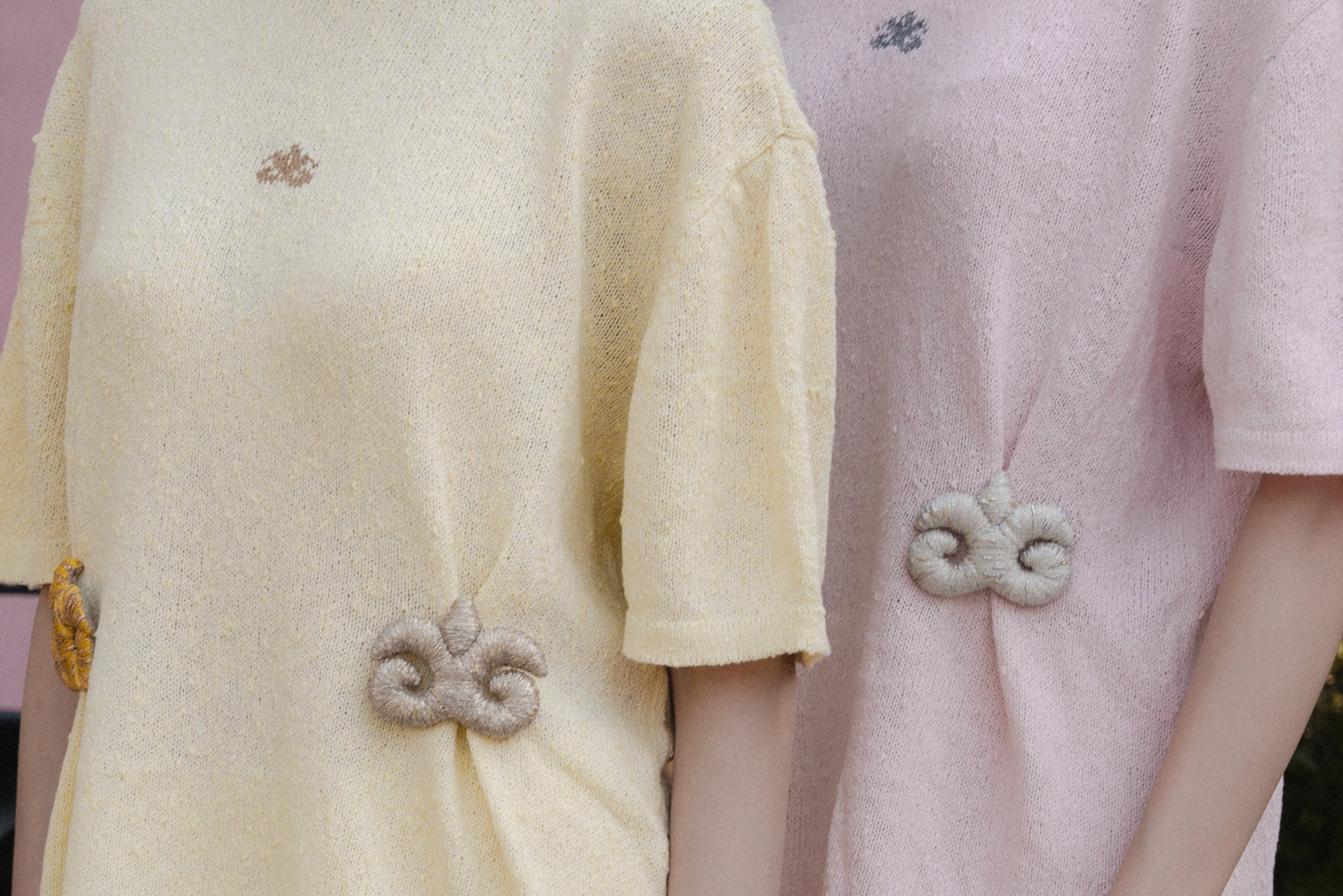 Костюм с защипами "Нежность" | розовый бархат